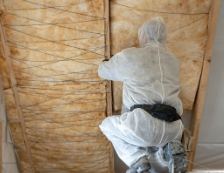 A man providing asbestos removal service in Sydney, NSW, Australia.